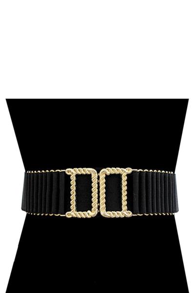METAL BUCKLE ELASTIC BELT