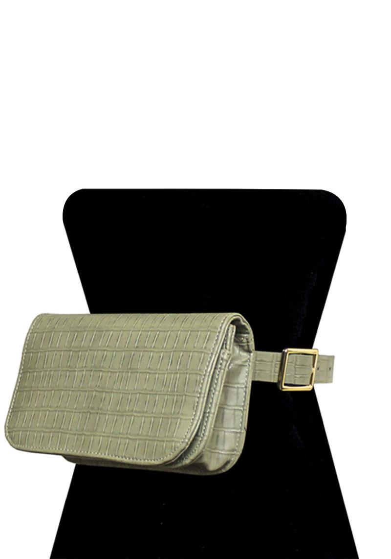 ANIMAL SKIN BELT BAG