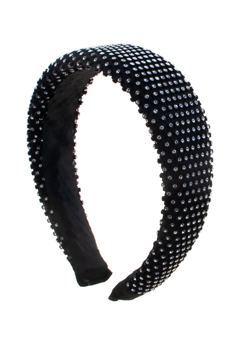 RHINESTONE STUDDED HEADBAND