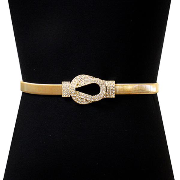 FASHION RHINESTONE BUCKLE BELT
