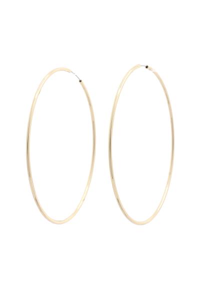 BASIC INFINITY HOOP EARRING