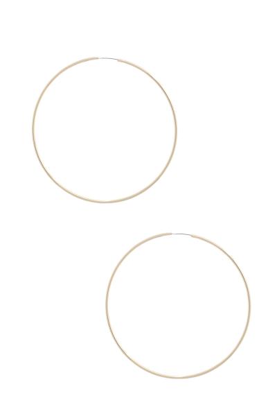 BASIC INFINITY HOOP EARRING