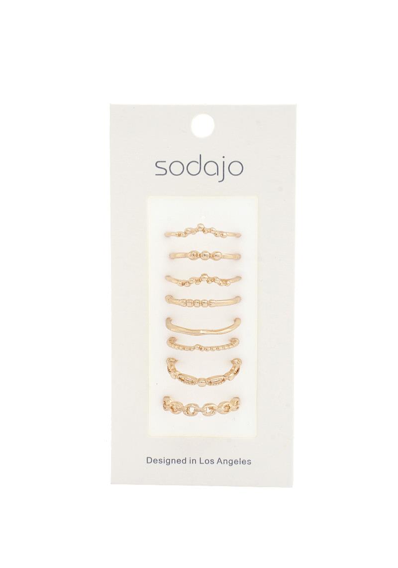 SODAJO METAL RING SET