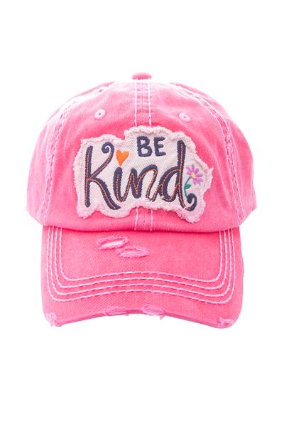 BE KIND CAP HAT