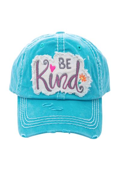 BE KIND CAP HAT