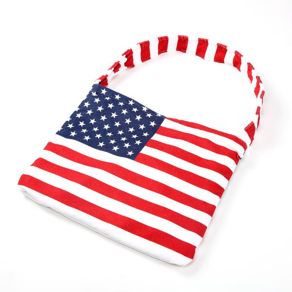 FASHION AMERICAN FLAG 2 IN 1 TOTE BEACH TOWEL