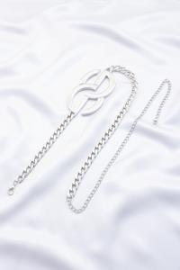DOUBLE CIRCLE LINK CURB LINK METAL BELT