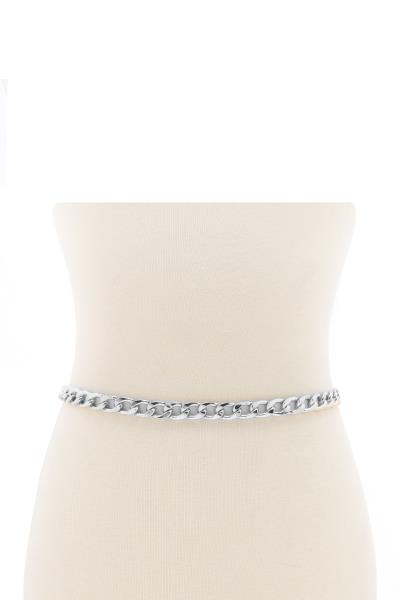 FASHION BASIC METAL CHAIN BELT