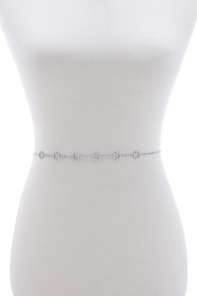 FASHION ROUND RHINESTONE BELT