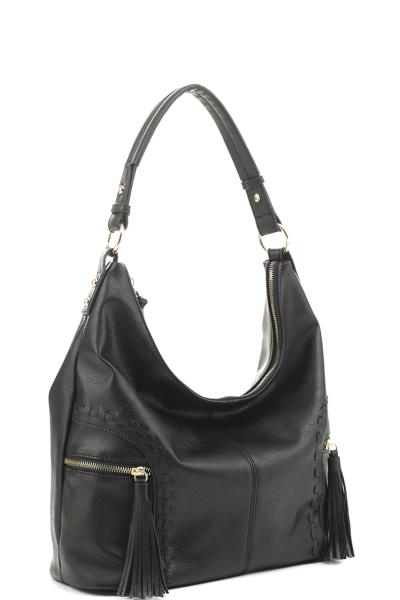 FASHION HOBO ZIPPER DESIGN BAG