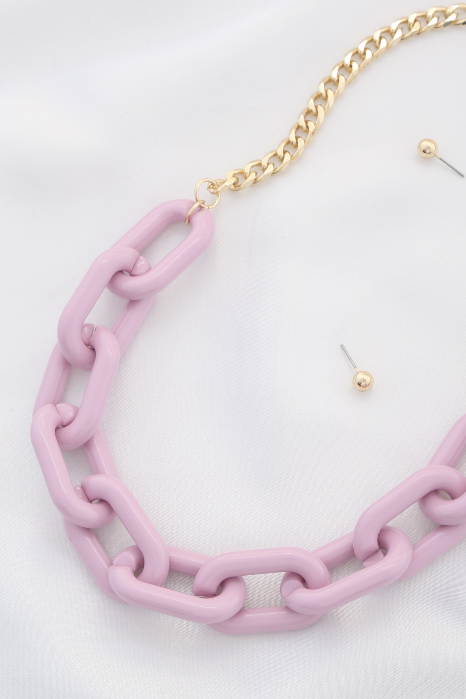 OVAL LINK CURB LINK NECKLACE