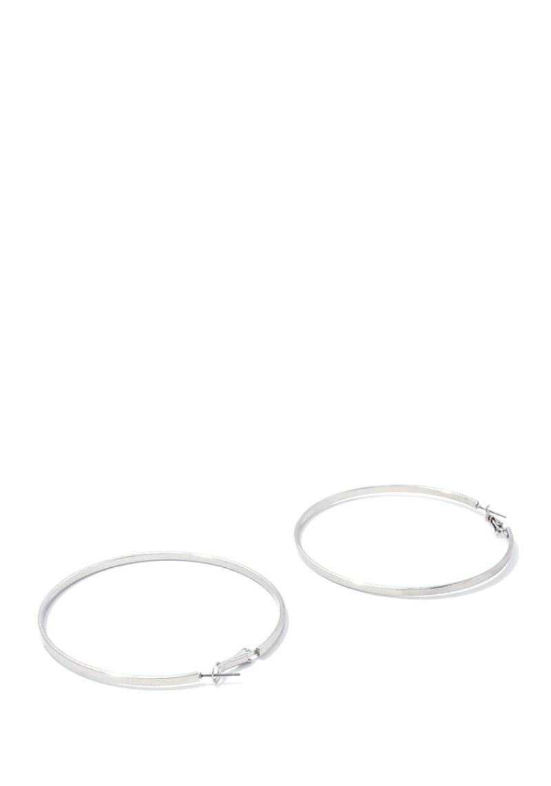 METAL HOOP EARRING