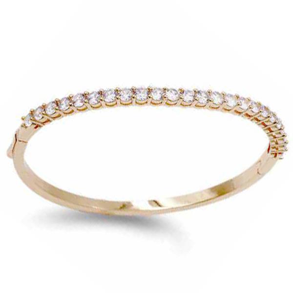 RHINESTONE BANGLE BRACELET