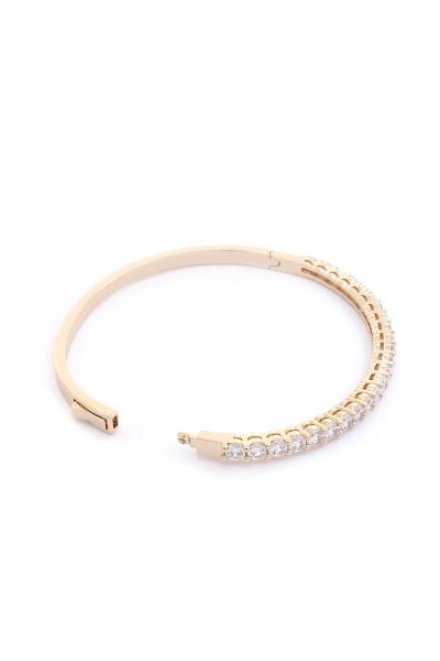 RHINESTONE BANGLE BRACELET