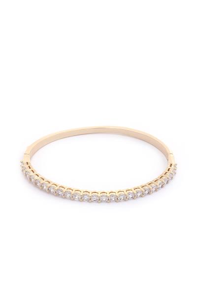 RHINESTONE BANGLE BRACELET