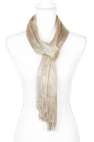 STYLISH FRINGE OBLONG SCARF