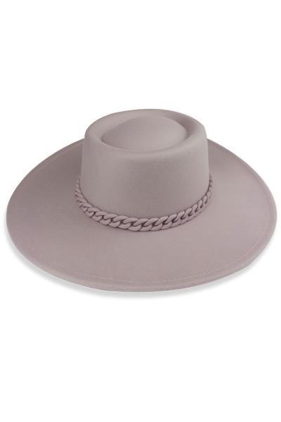 ACRYLIC LINK COLOR SMOOTH ROUND SUN HAT