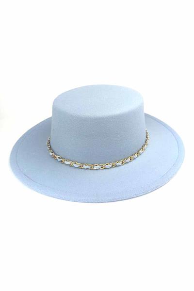 SMOOTH SOFT BRIM CHAIN LINK HAT