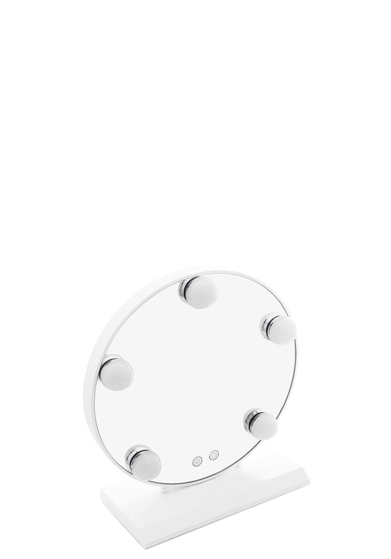 LED 5 LAMP ROUNDED MIRROR