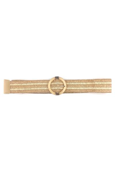 PATTERN STRAW ROUND BELT