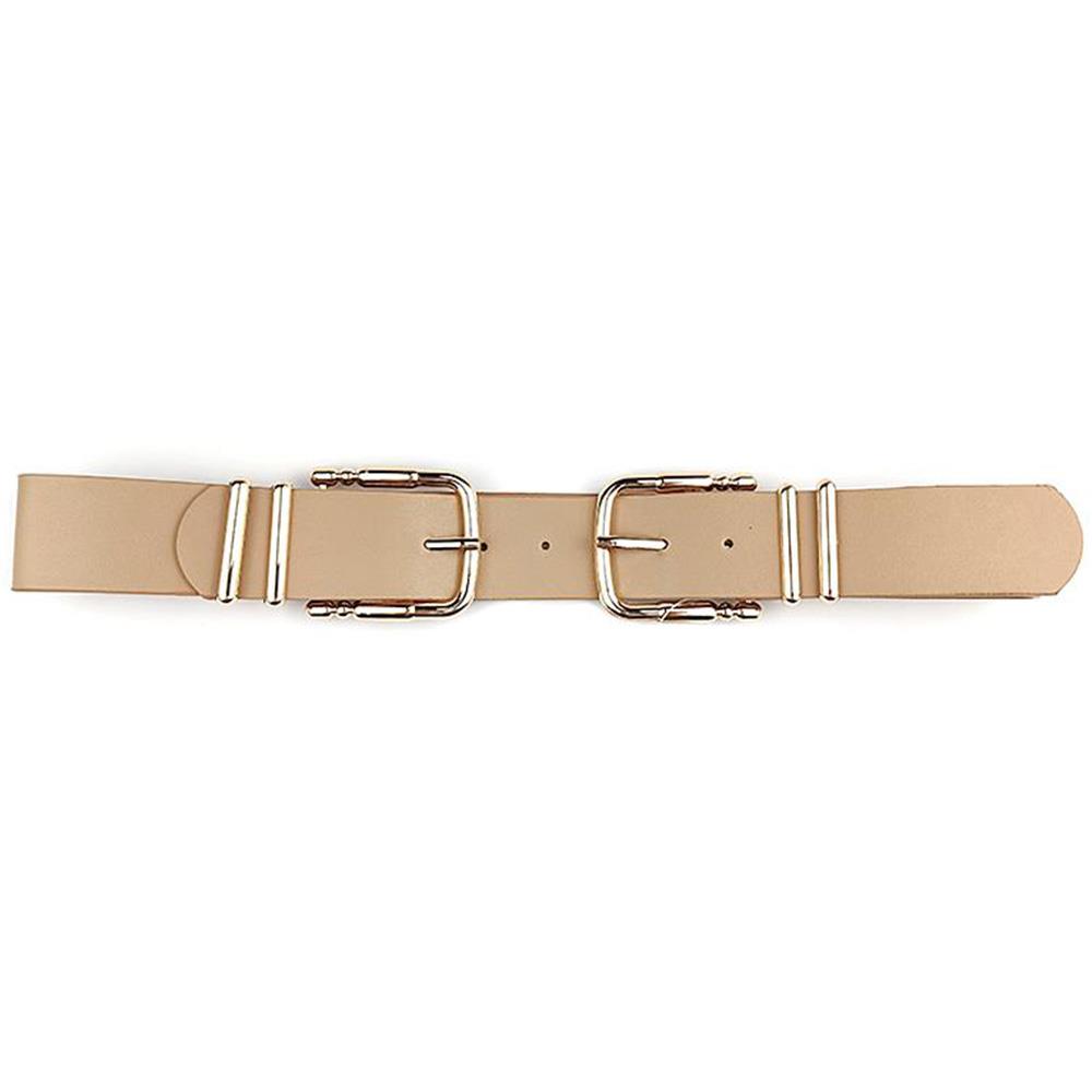 DOUBLE SIDED METAL SMOOTH BUCKLE BELT