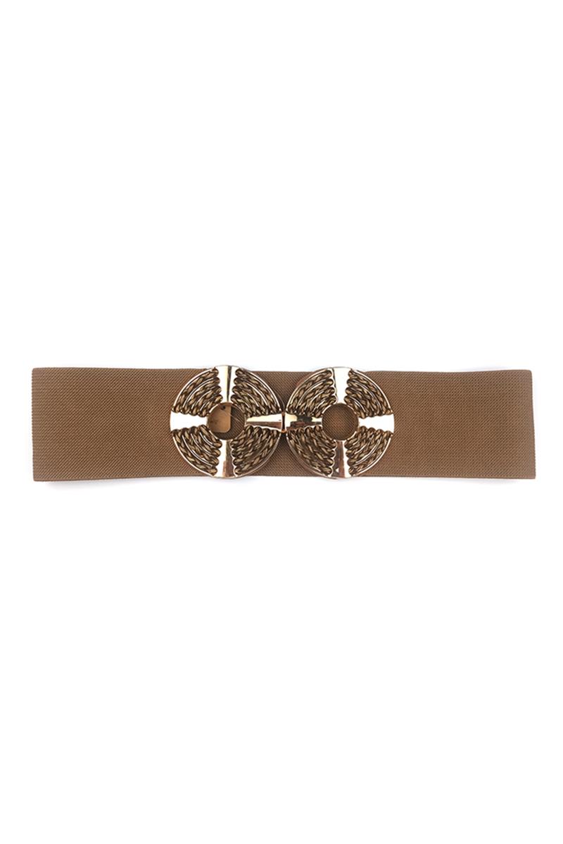 DOUBLE DESIGN METAL ROUND ELASTIC BELT