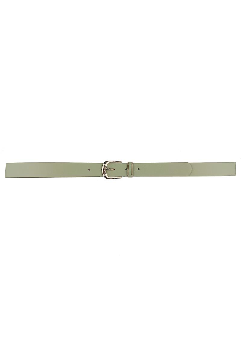 STYLISH METAL PLAIN BUCKLE BELT