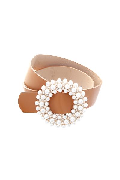 PEARL ROUND RING BELT