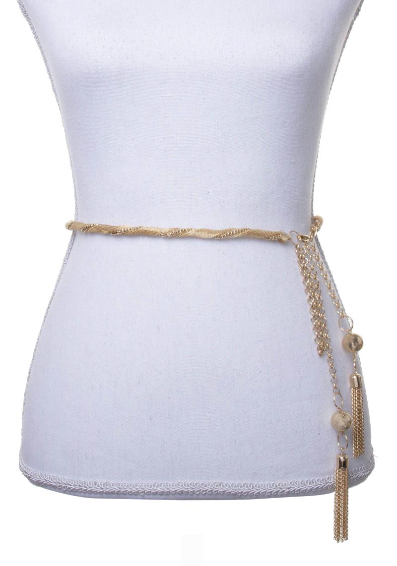 ROPE LINK METAL CHAIN BELT