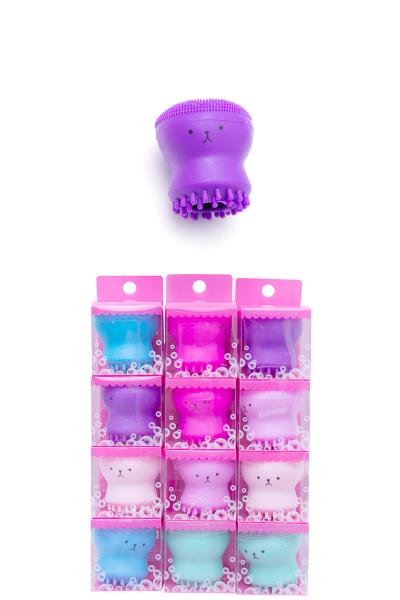 EXFOLIATING JELLYFISH SILICON BRUSH (12 UNITS)