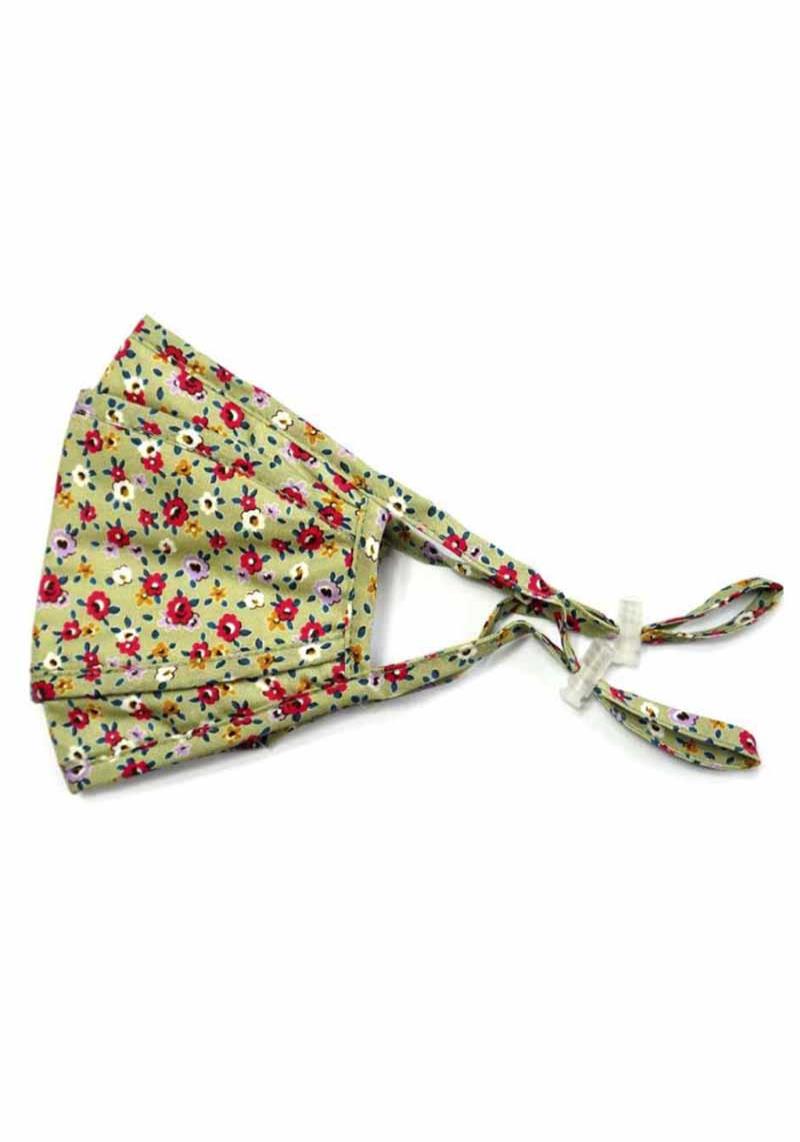 MADE IN KOREA 3D STEREOSCOPIC FLORAL CIRCLE COTTON MASK