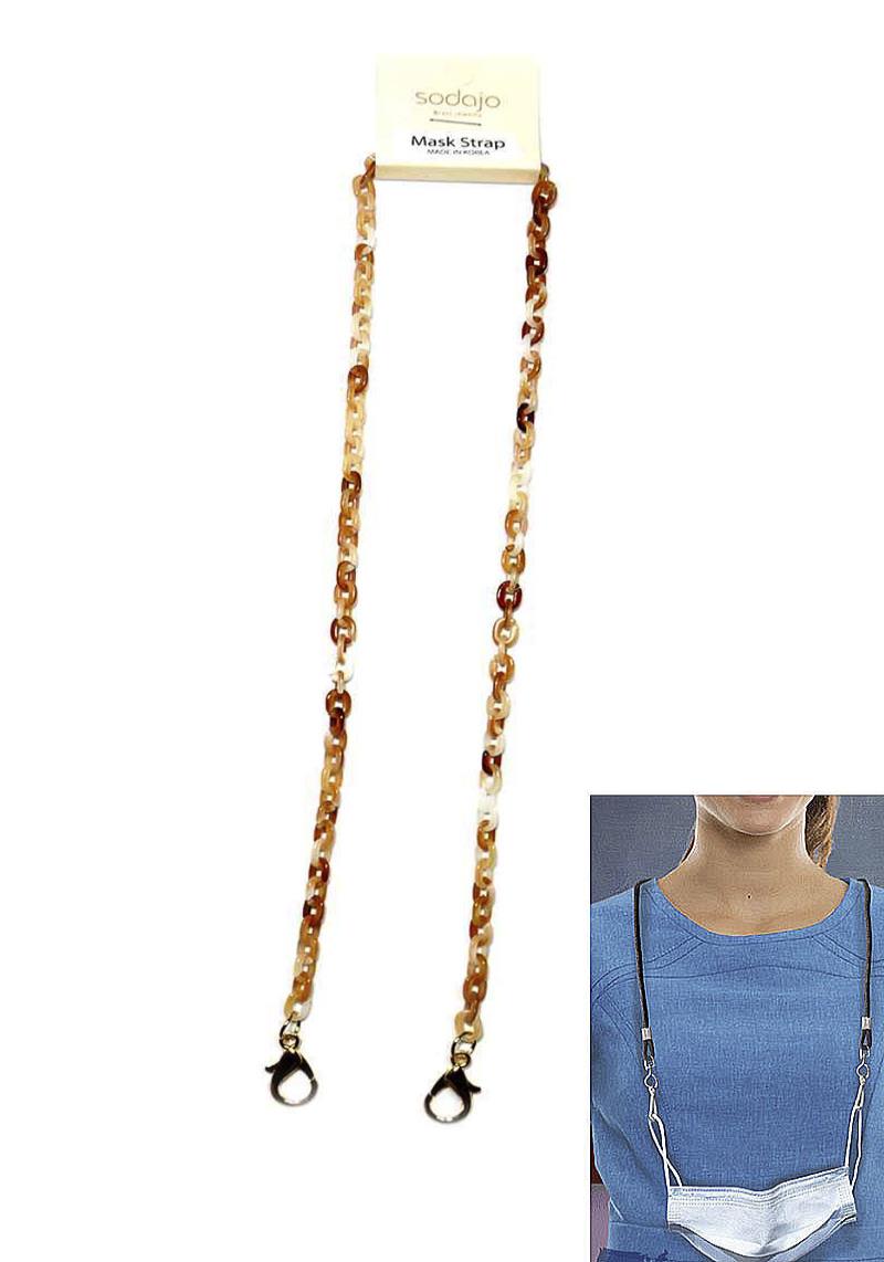 FASHION PLASTIC CHAIN MASK LANYARD GLASSES CHAIN