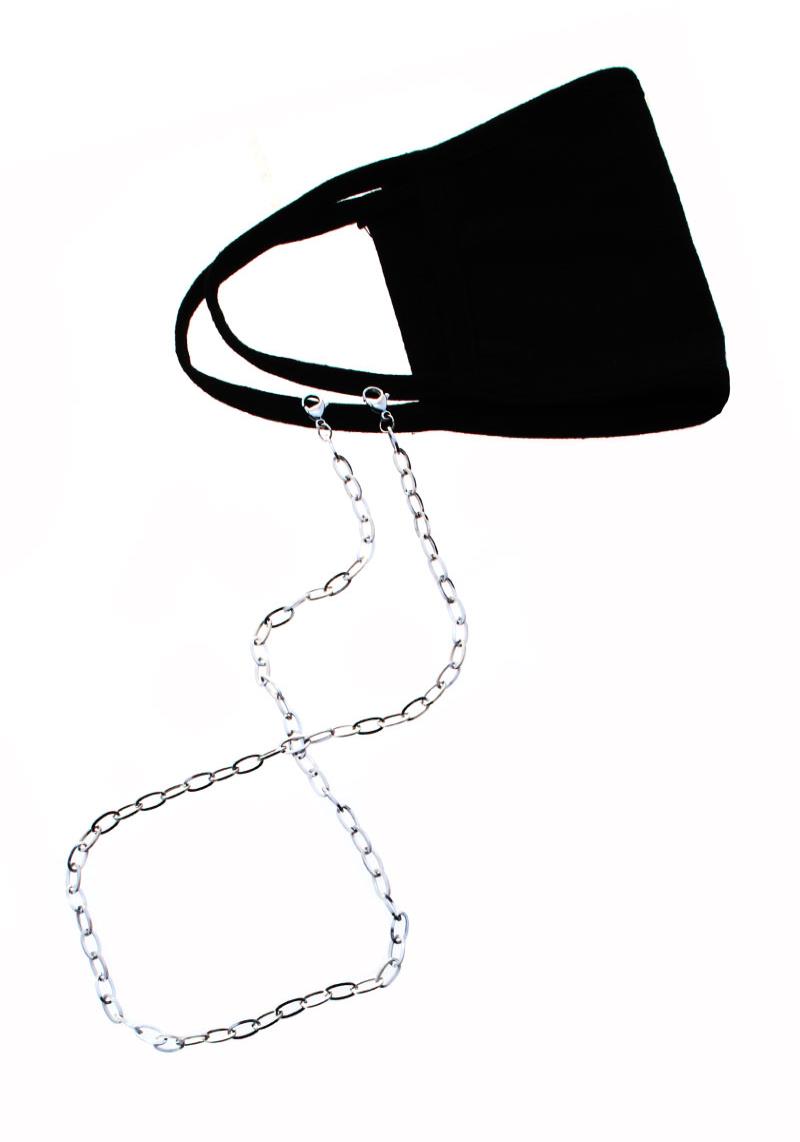 FASHION CHIC SURGICAL STEEL MASK LANYARD GLASSES CHAIN