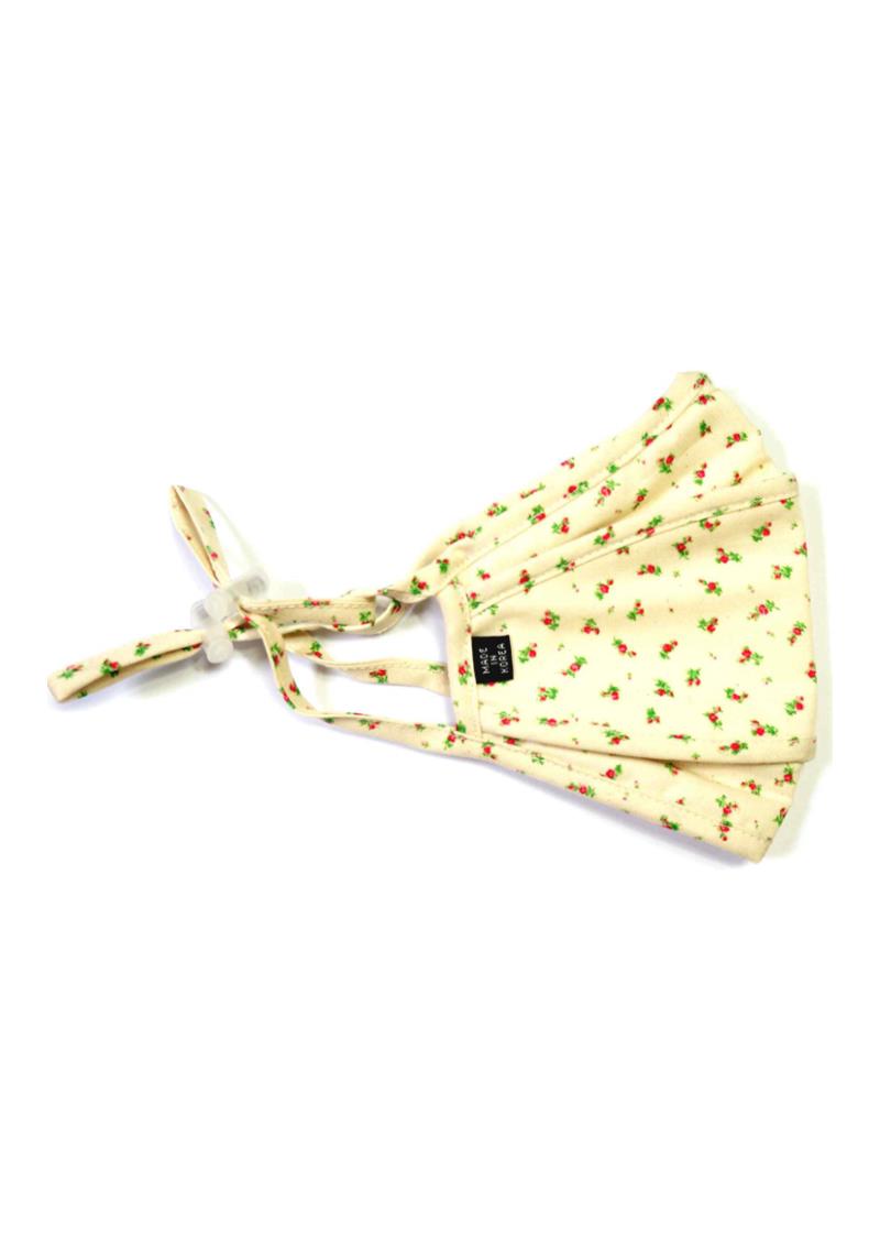 3D STEREOSCOPIC FLORAL DESIGN4 COTTON MASK
