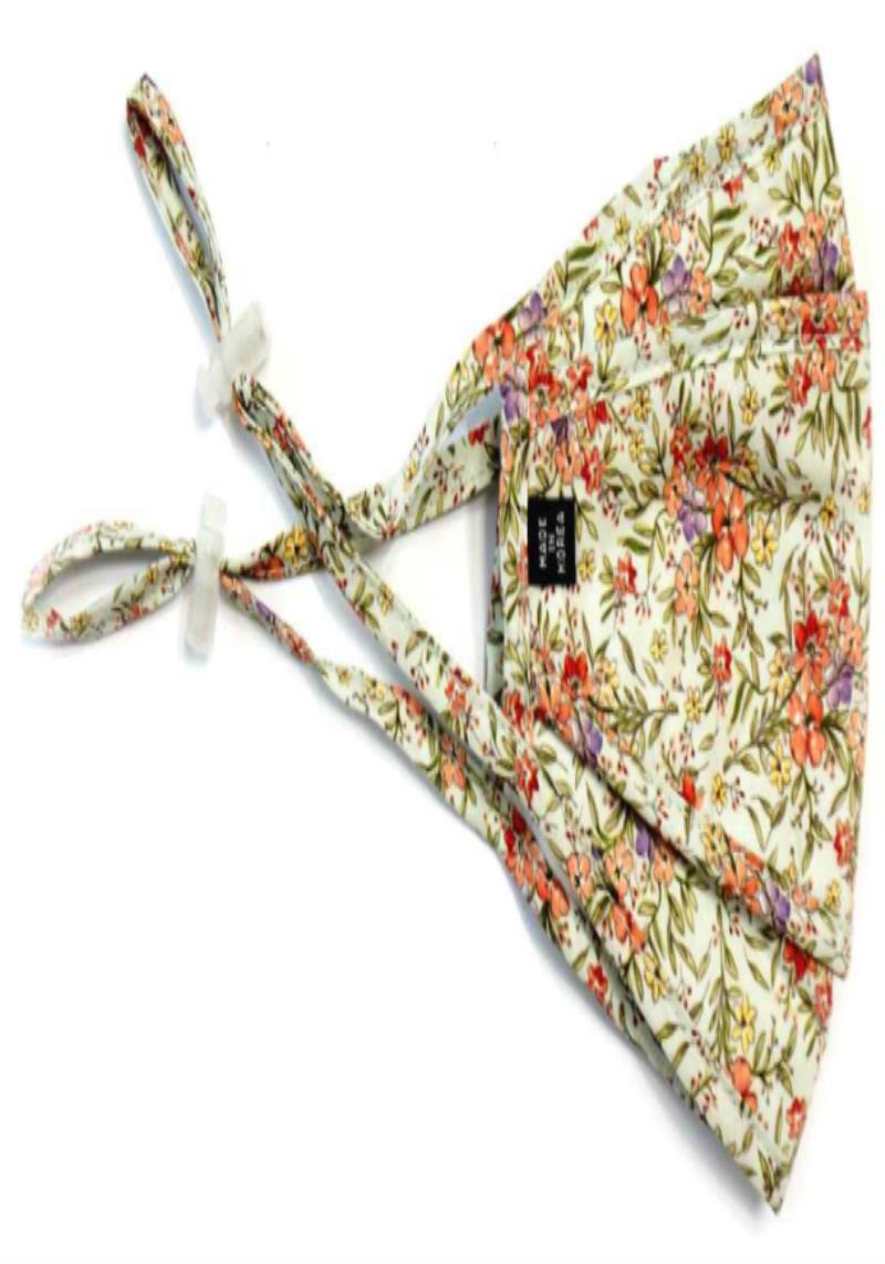 3D STEREOSCOPIC FLORA COTTON MASK