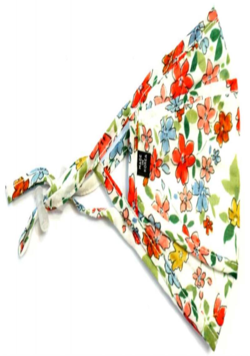 3D STEREOSCOPIC FLORA COTTON MASK - FLOWER 3