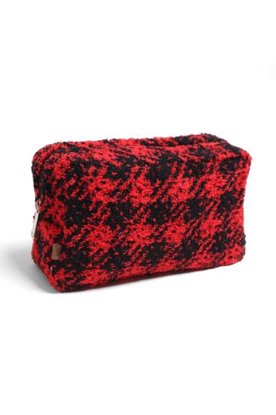 BUFFALO CHECK TRAVEL POUCH LARGE