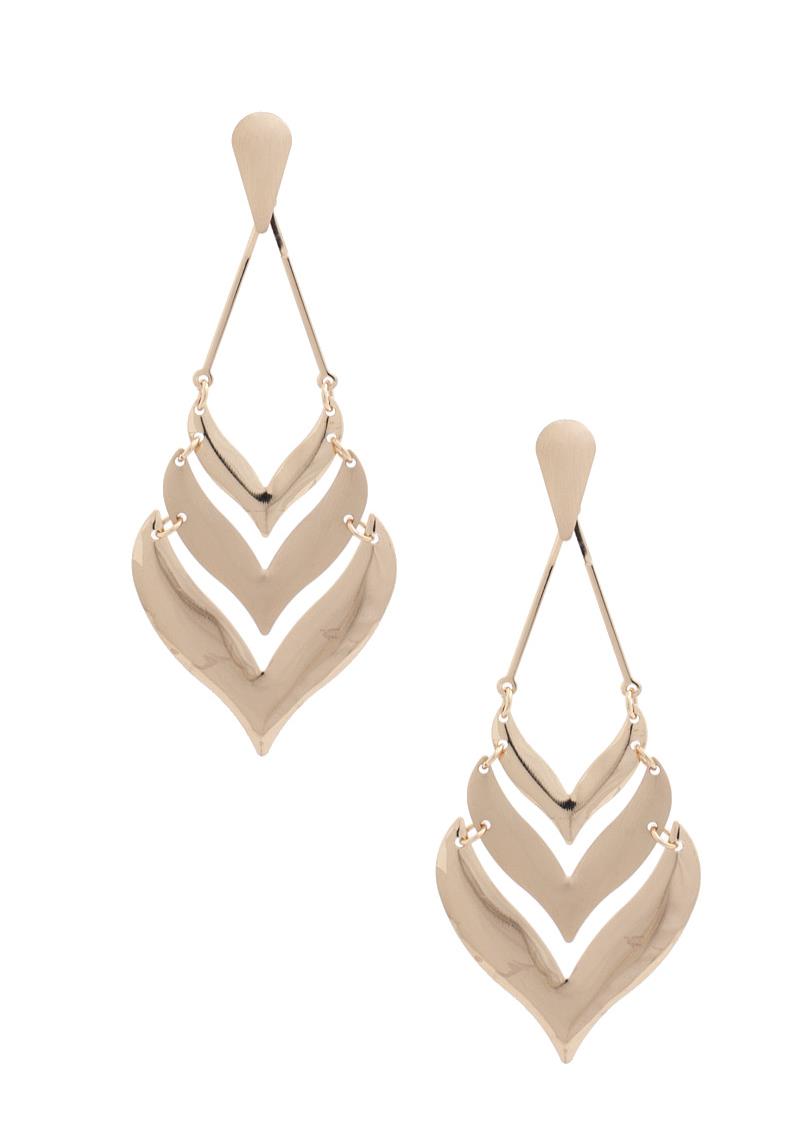SODAJO METAL DROP EARRING