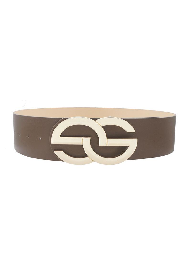 DOUBLE S METAL BUCKLE BELT