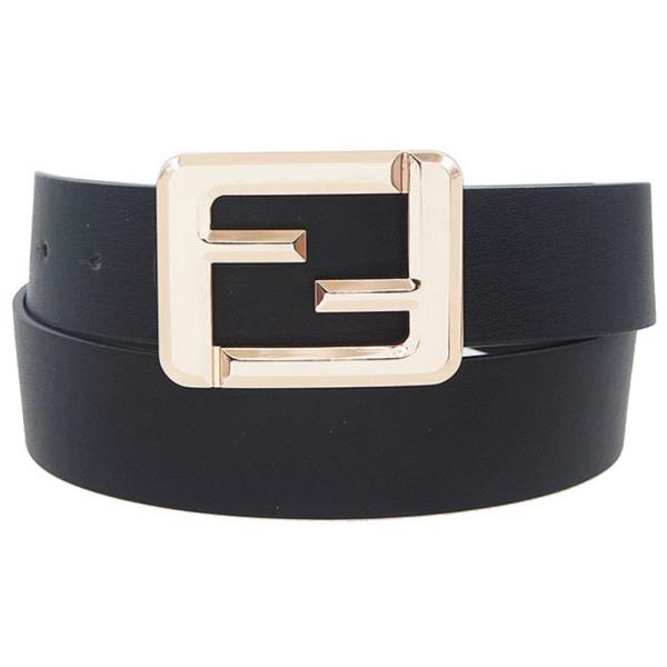 FASHION SQUARE LETTER BUCKLE BELT