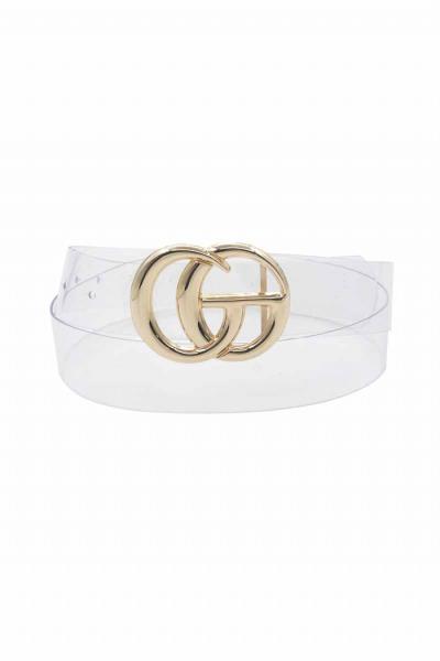 PLUS SIZE STYLISH TRENDY LETTER BUCKLE BELT
