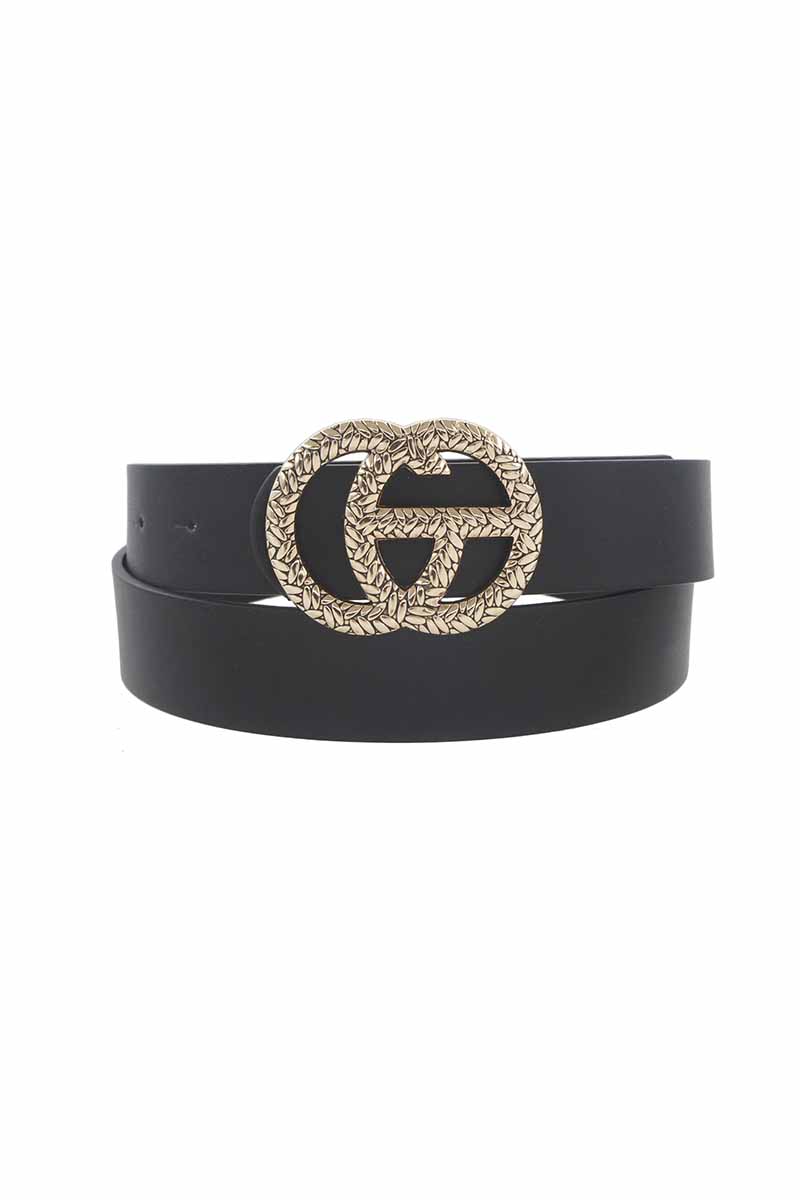 BASKER TEXTURED BUCKLE BELT
