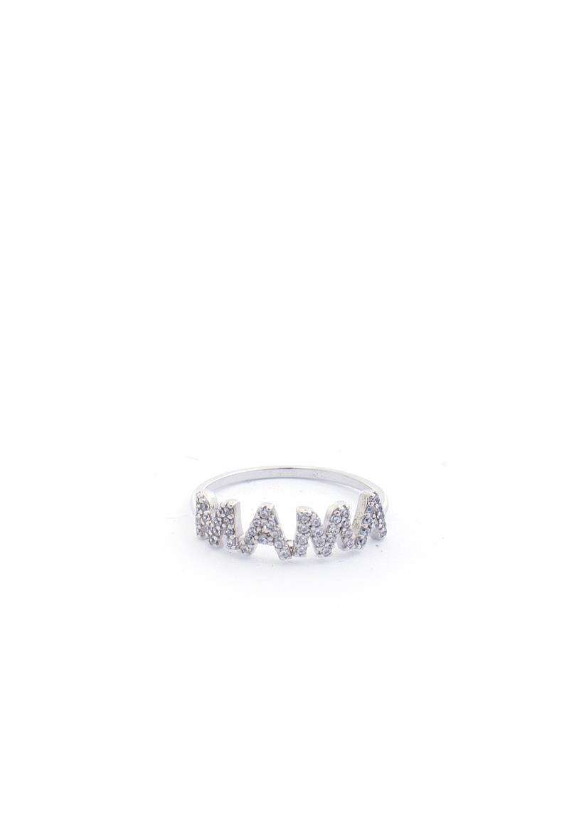 LOVE, XOXO RHINESTONE LETTER SINGLE RING
