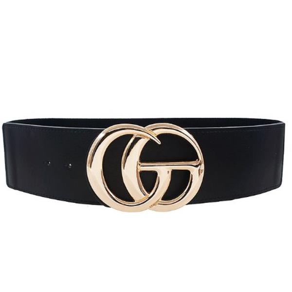 TRENDY FASHION PU ELASTIC BELT