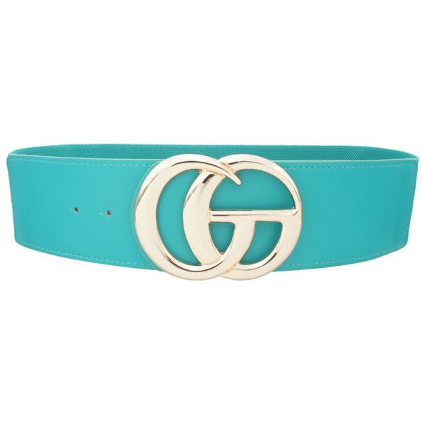 TRENDY FASHION PU ELASTIC BELT