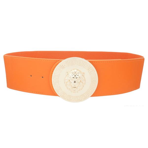 GRECA BORDERED LION DISC ELASTIC BELT