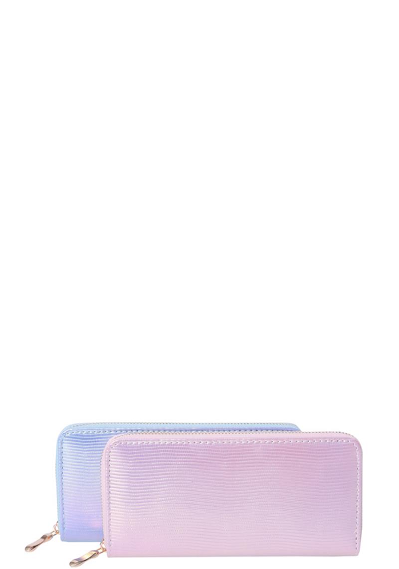 STYLISH TEXTURE ZIPPER WALLET