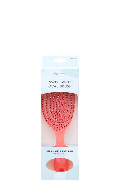 SWIRL VENT OVAL HAIR BRUSH