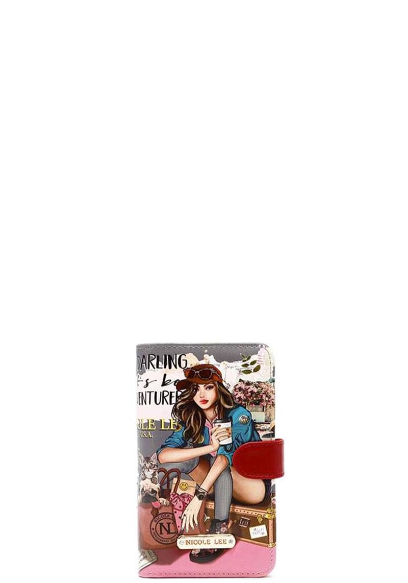 Nicole Lee BIFOLD WALLET AND PHONE CASE CROSSBODY