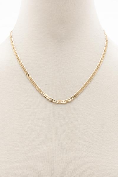 METAL CHAIN NECKLACE